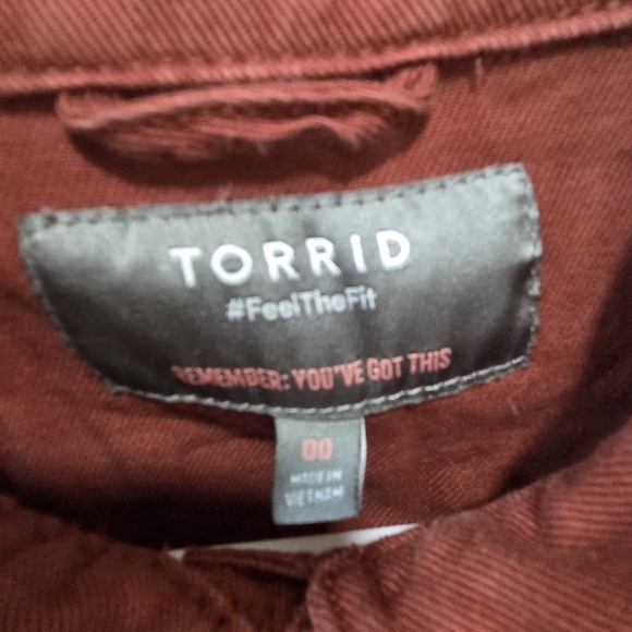 Torrid Women's Red Jacket - Picture 3 of 6